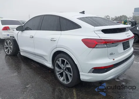 2023 Audi Q4 Sportback E-Tron Premium Plus 50 Quattro из США, поврежденный, VIN WA132BFZ4PP047651